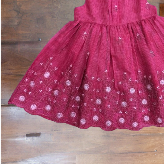 The little Pink Christmas frock