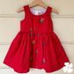 Cherry christmas frock