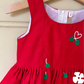 Cherry christmas frock