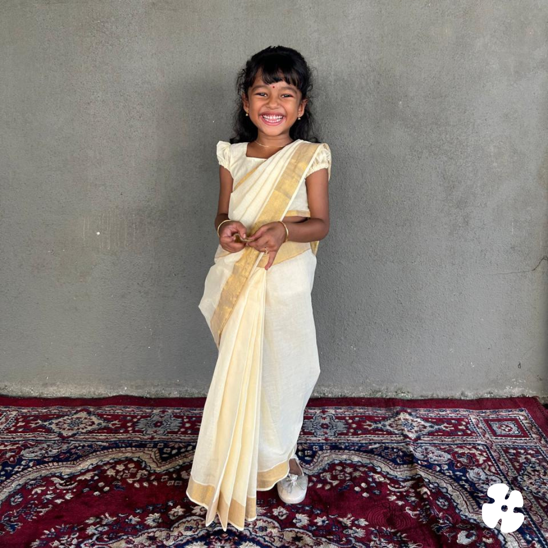 Kiddie saree