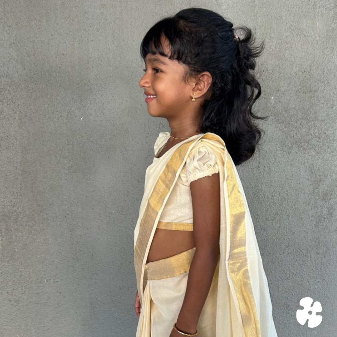 Kiddie saree