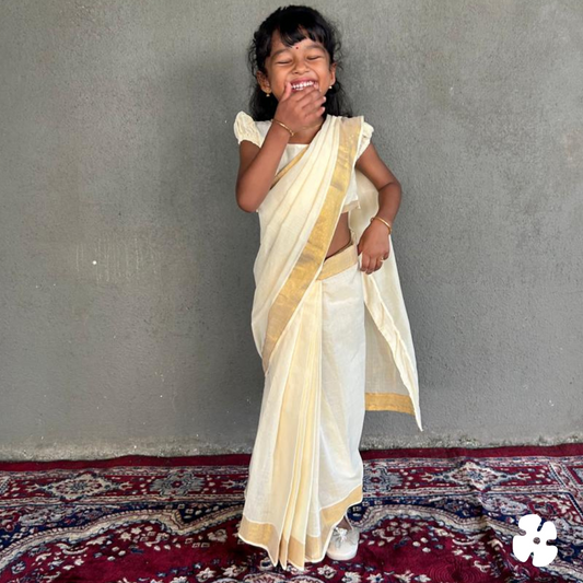 Kiddie saree