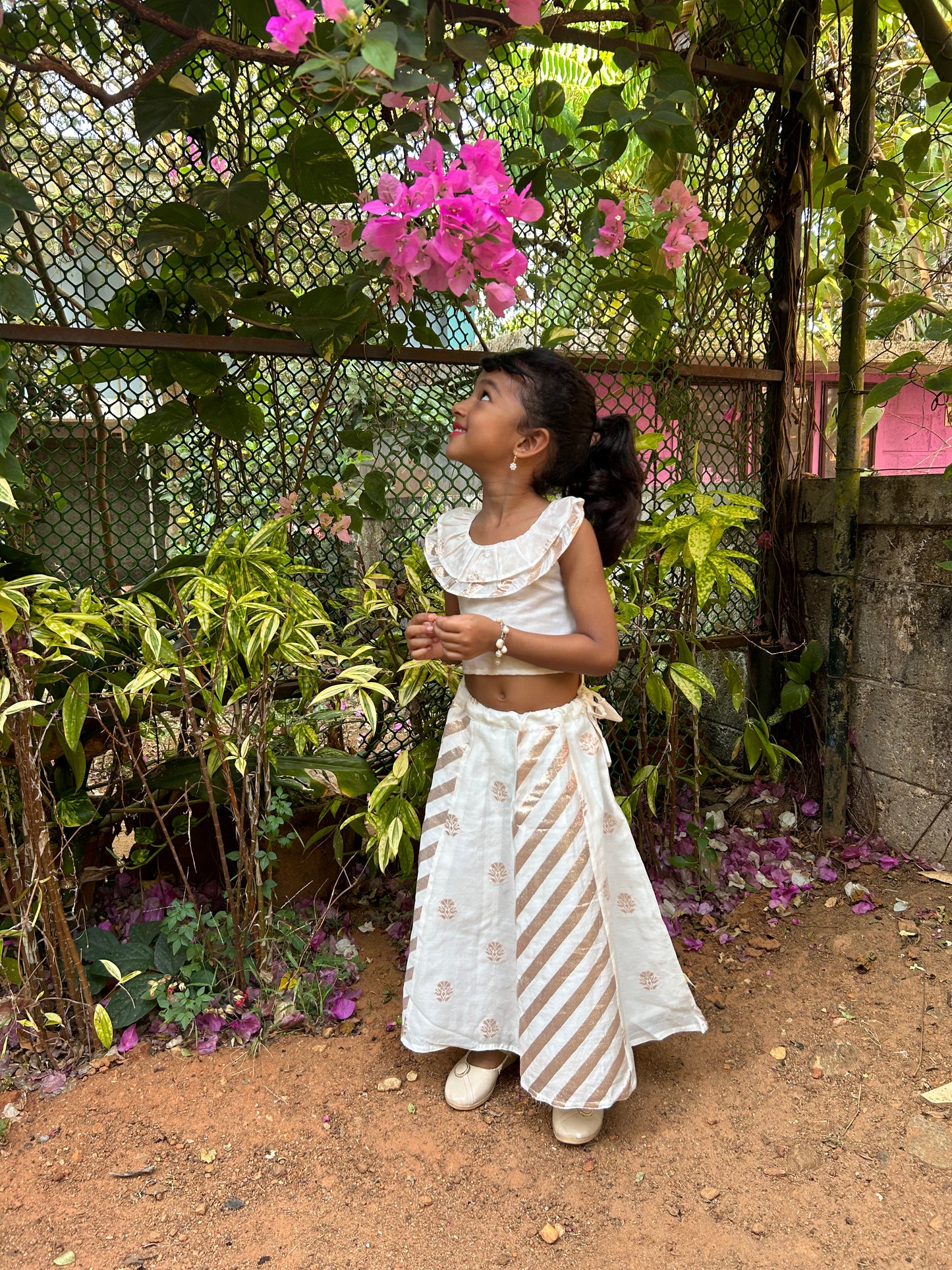 Chanderi Skirt and Top