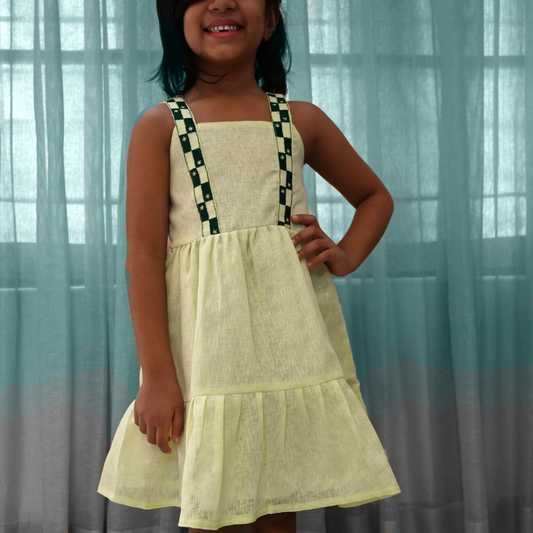 Green step frock
